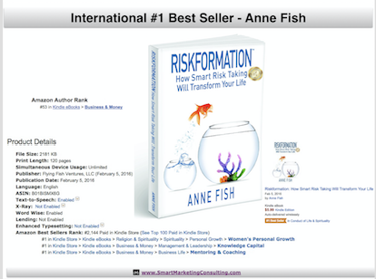 International #1 Best Seller - Anne Fish