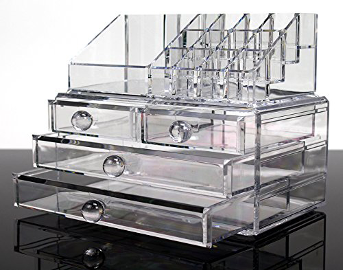makeup organizer, makeup storage, makeup box, makeup case, acrylic makeup, organizer, beauty case, makeup organizer, cosmetic organizer