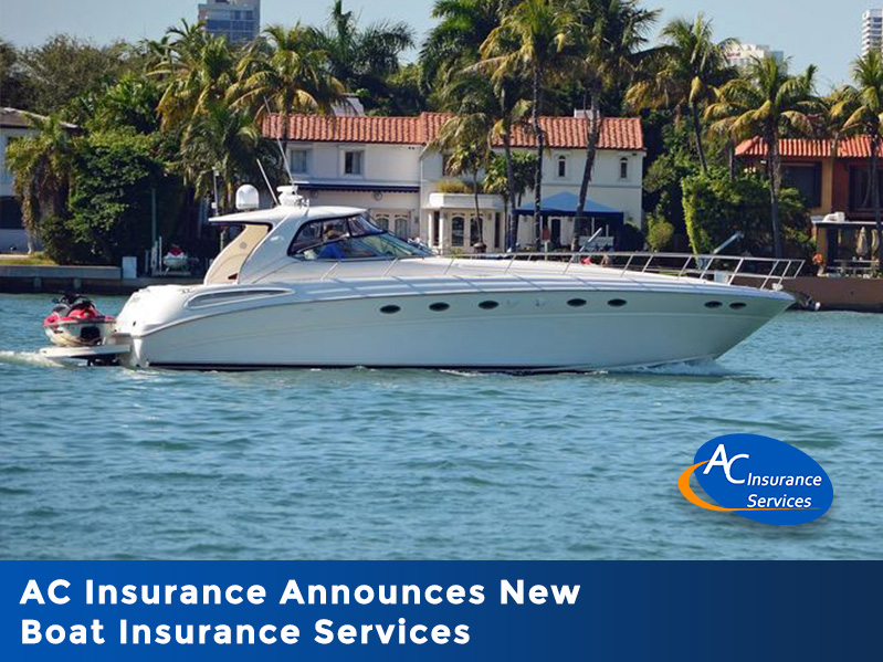 AC Insurance Announces Boat Insurance Services