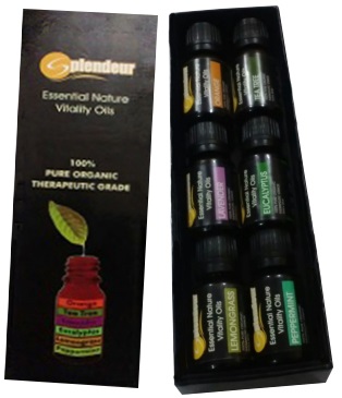 SPLENDEUR Aromatherapy Essential Oils gift set