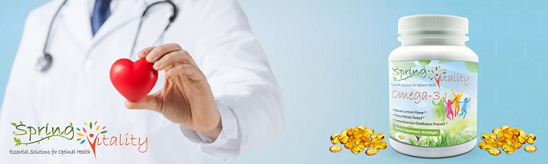 Spring Vitality Omega 3 Supplement for heart health