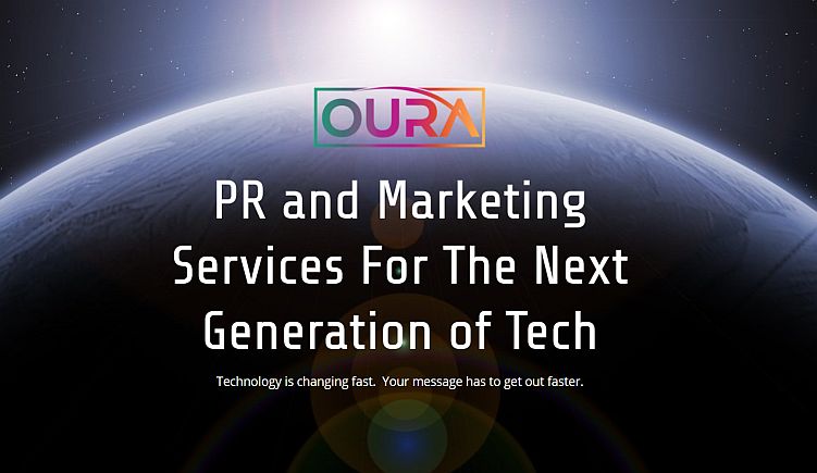 top tech PR firm Oura website