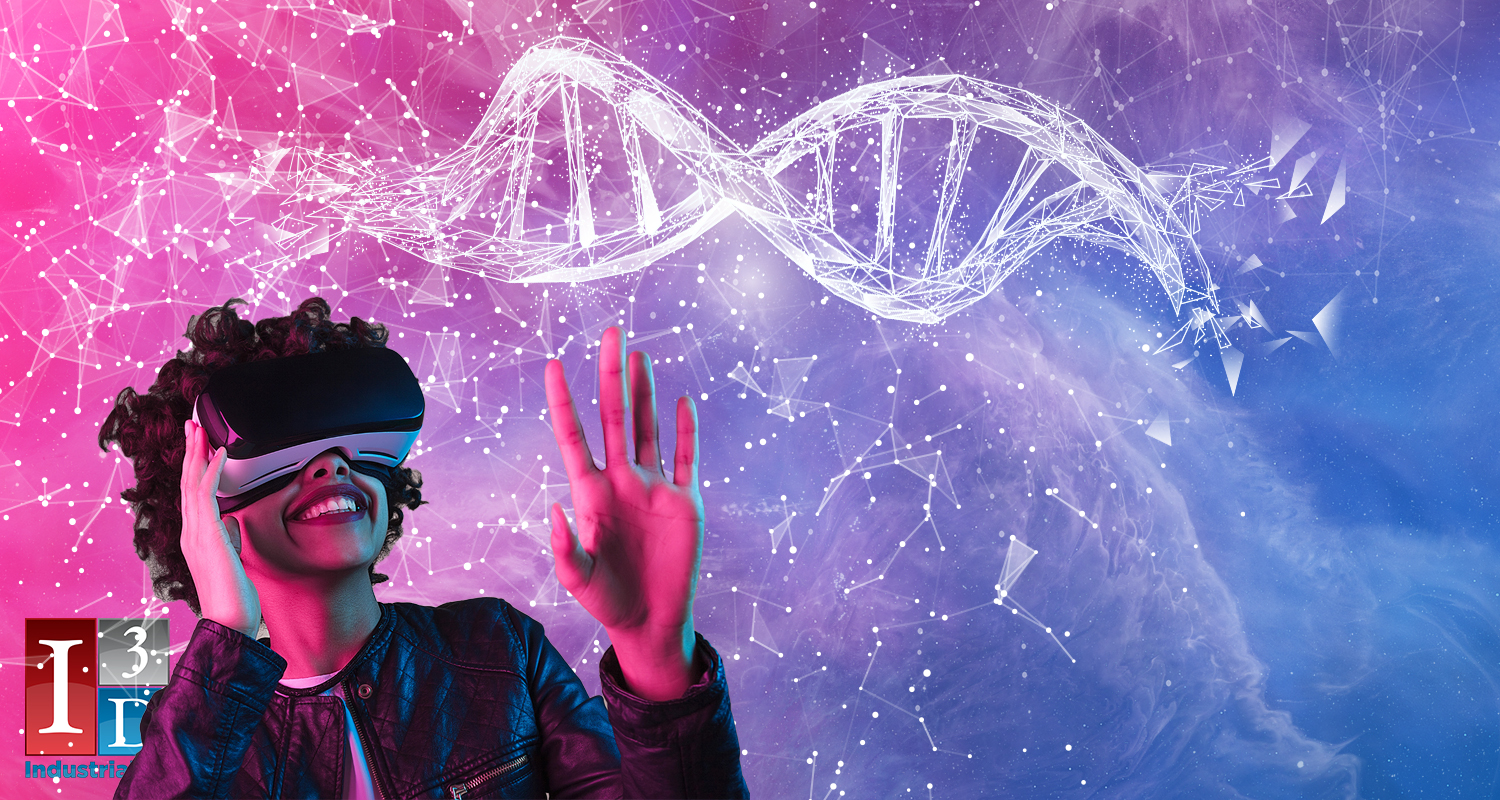 Industrial3D virtual reality DNA extraction