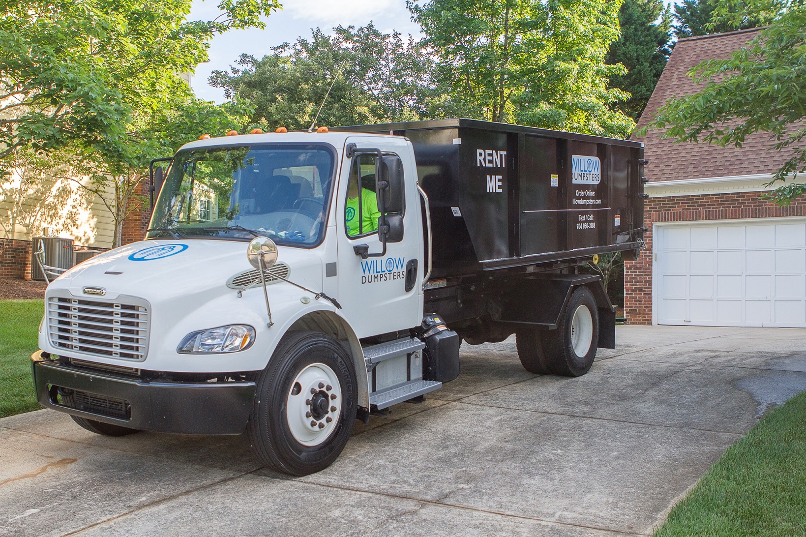 Willow Dumpsters dumpster rental concord north carolina