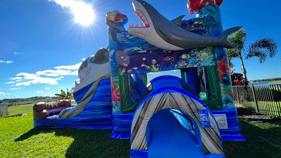 Sharkys events and inflatables sarasota florida bounce house rentals tampa