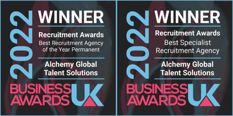 Alchemy Global Talent Solutions Business Awards UK Winners