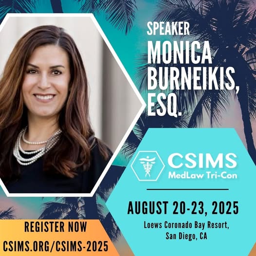 Monica Burneikis at MedLaw TriCon