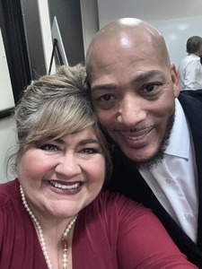 Dr. Andrea Adams-Miller, CEO of TheREDCarpetConnection.com and AC Caswell, Founder of the Million Dollar Mingle