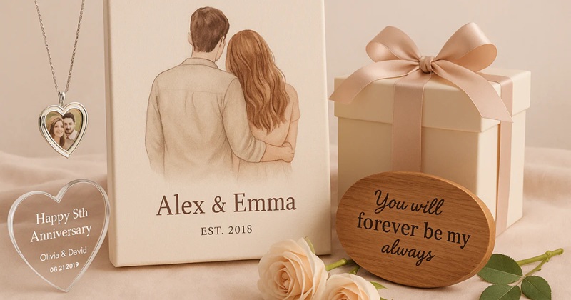 Hertender Personalized Anniversary Gifts For Her