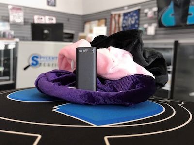 Scrunchie Voice Recorder at SpyCentre Facility