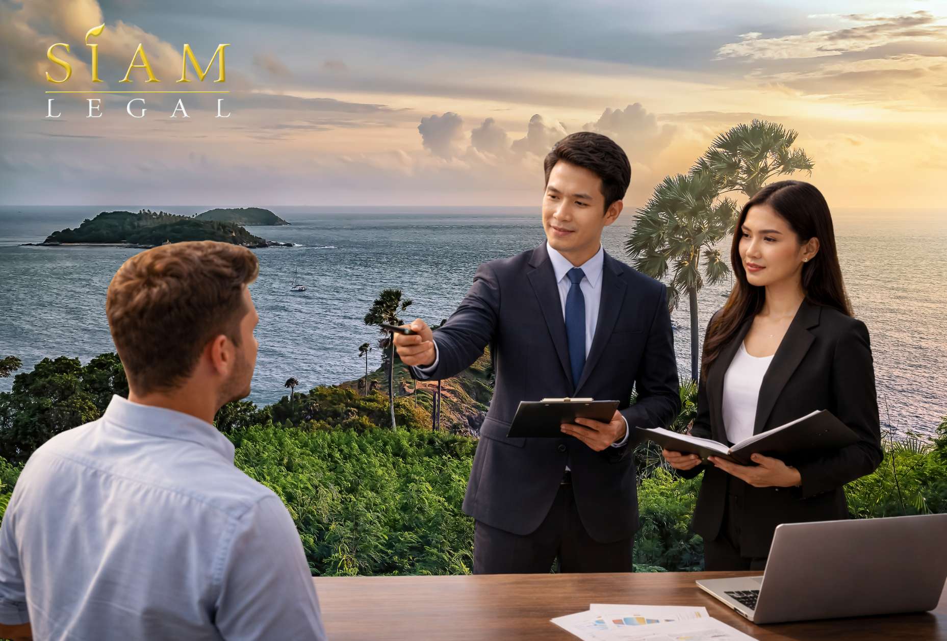 Siam Legal Phuket advisors consulting a foreign investor in Phuket