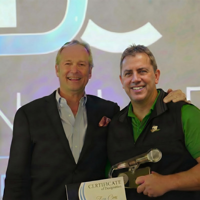Tim Cox, International Keynote Speaker, is Awarded the Dan Clark Certified Speaker Designation.