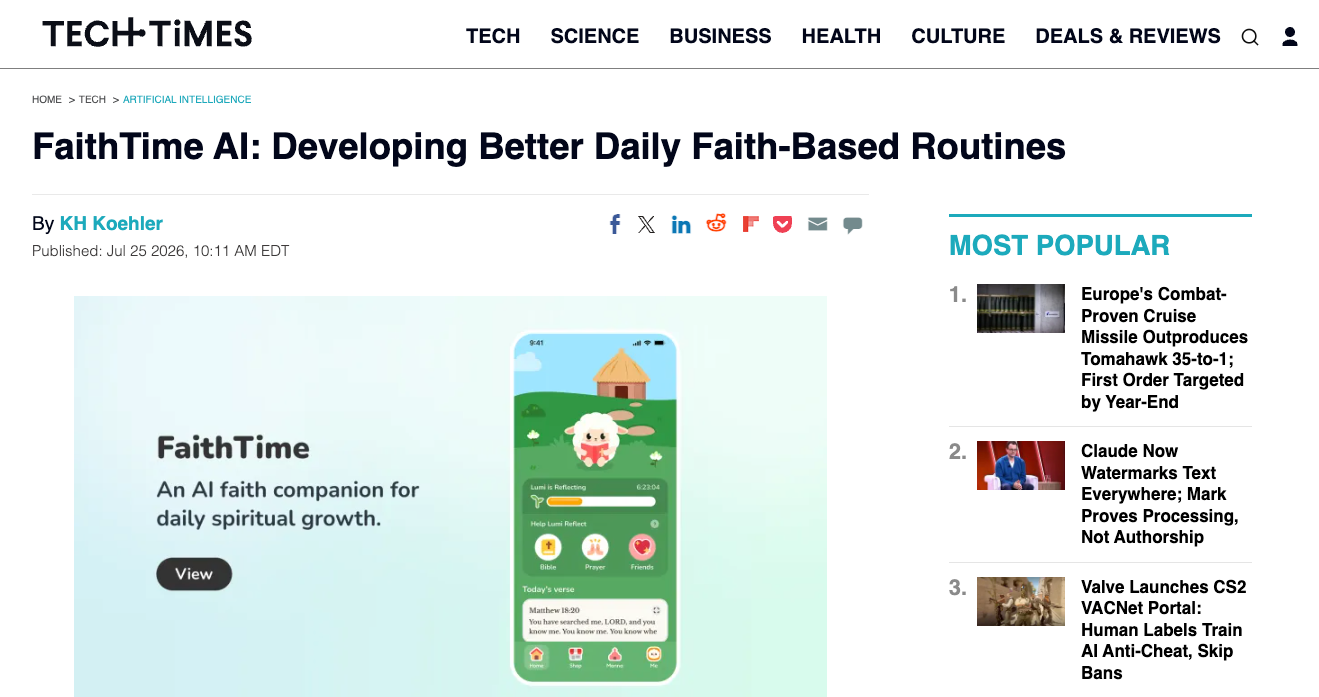 FaithTime_TechTimes