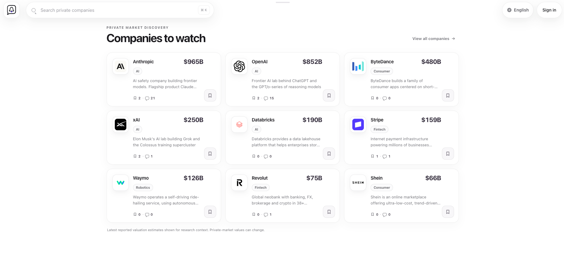 Pre-IPO Review Launches Private Company Research Website