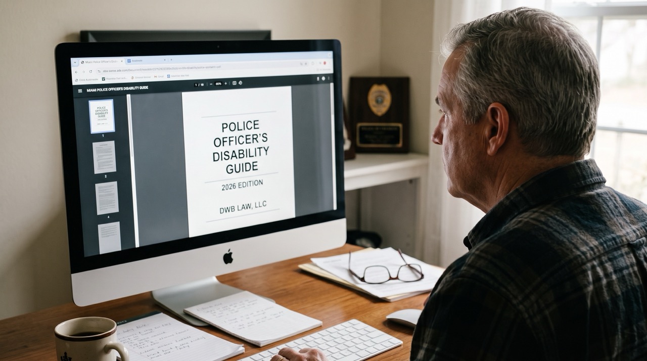 DWB LAW Releases Free 2026 Disability Benefits Guide for Police Officers