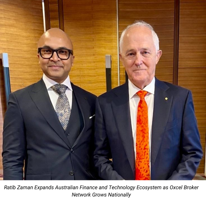 Ratib Zaman Expands Australian Finance and Technology Ecosystem as Oxcel Broker Network Grows Nationally