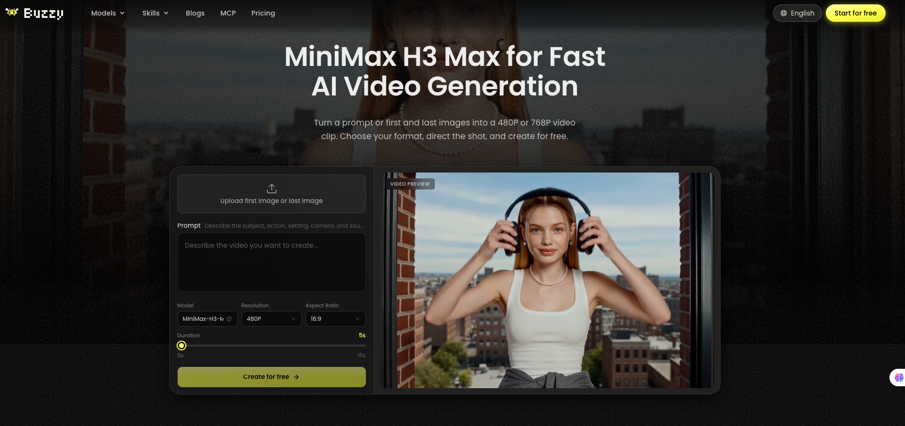 Buzzy Launches MiniMax H3 Max for Real-Time Video Streaming Workflows