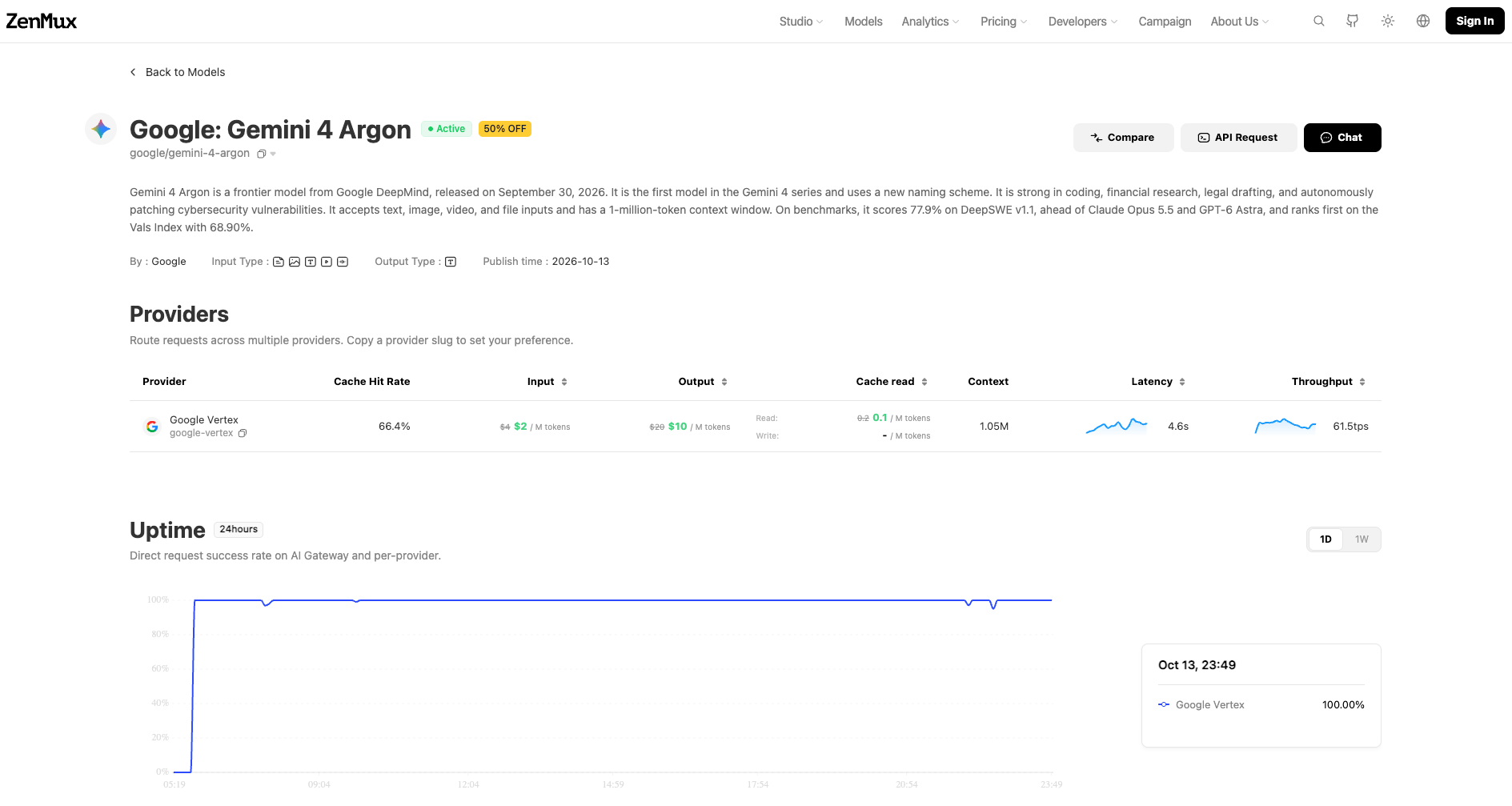 ZenMux Gemini 4 Access Expands With Argon Model Availability