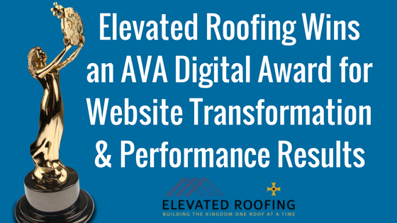 Elevated Roofing Wins Marketing Award