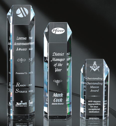 Burlingame Acrylic Awards