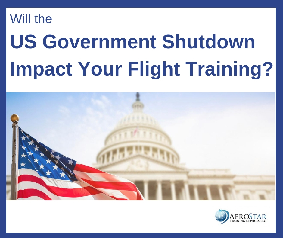 How WIll the US Government Shutdown Impact Flight Training? 