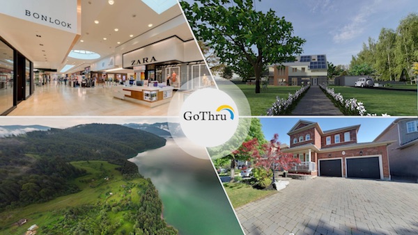 GoThru Logo and Use Case Scenes