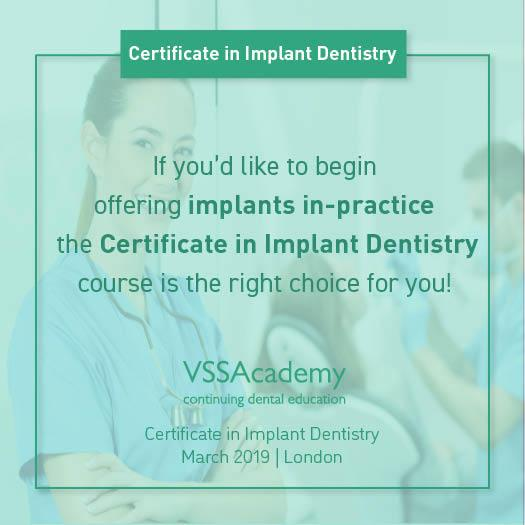 Certificate in Implant Dentistry