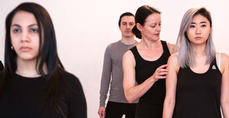 movement class for actors New York with Tina Mitchell at Maggie Flanigan Studio