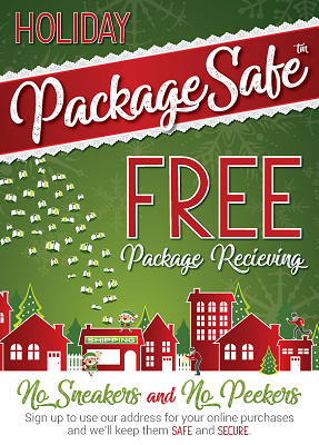 holiday package receiving in San Diego