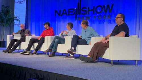 Adam Kimmel DOP at the NAB Show in New York