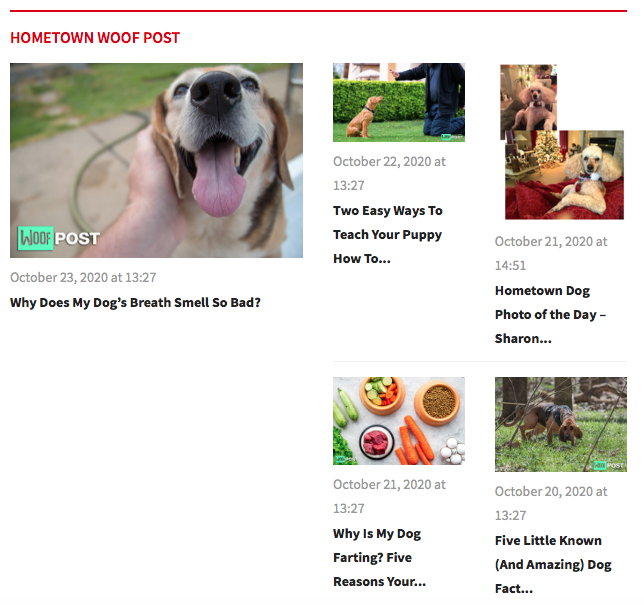 PhoenixNewsAndTalk.Com - Announces the Launch of Hometown Woof Post