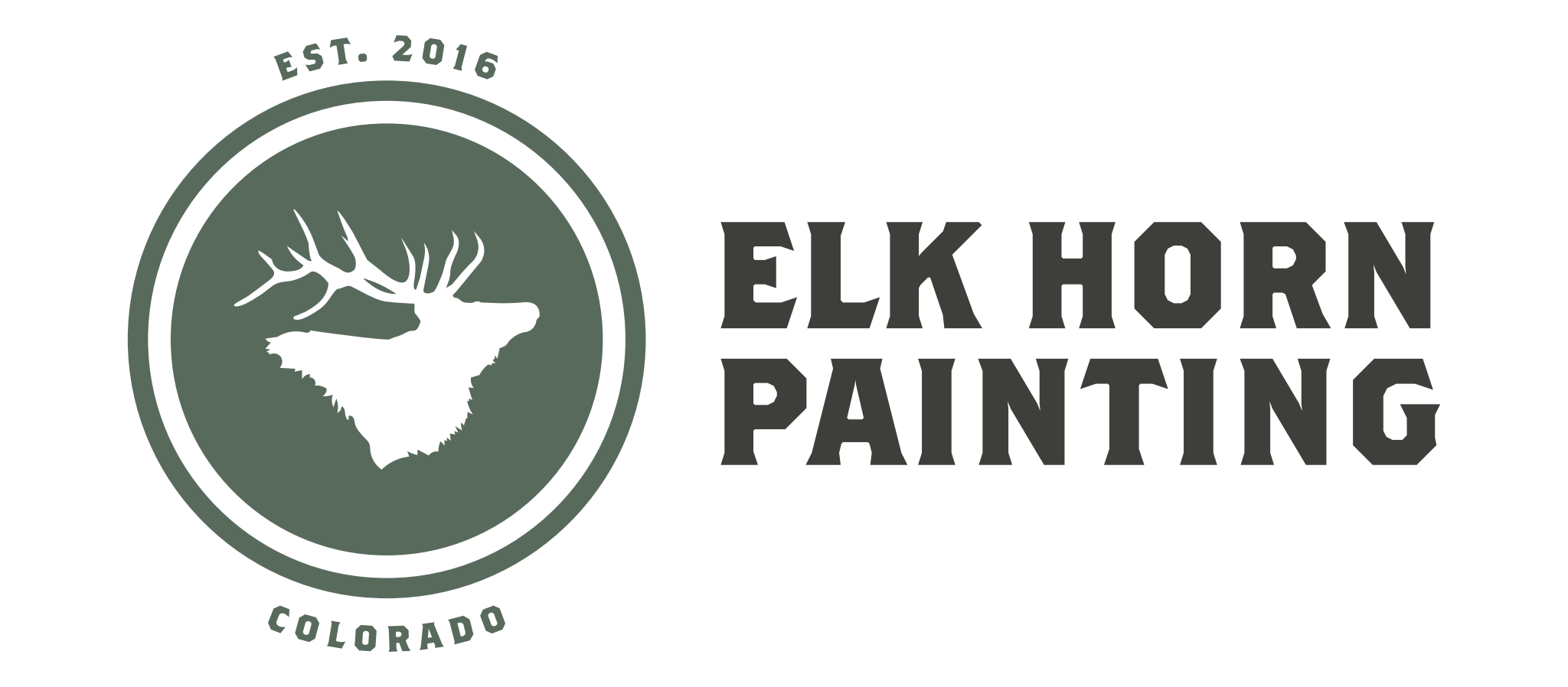 Elk Horn Painting